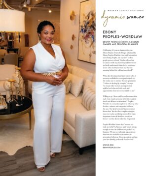 Ebony Peoples Events & Design, Atlanta Wedding Planner, Atlanta Event Planner, Modern Luxury, Luxury Wedding Planner, Luxury Event Planner